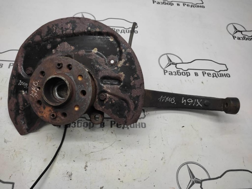 Кулак поворотный передний левый MERCEDES-BENZ M-класс W164 (2005 - 2008) фото 1 — Разборка Мерседес