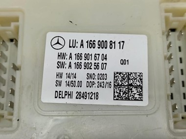 Блок SAM задний MERCEDES-BENZ GLS-класс X166 (2015 - 2019) — Разборка Мерседес