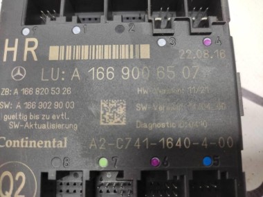 Блок двери MERCEDES-BENZ GLS-класс X166 (2015 - 2019) — Разборка Мерседес