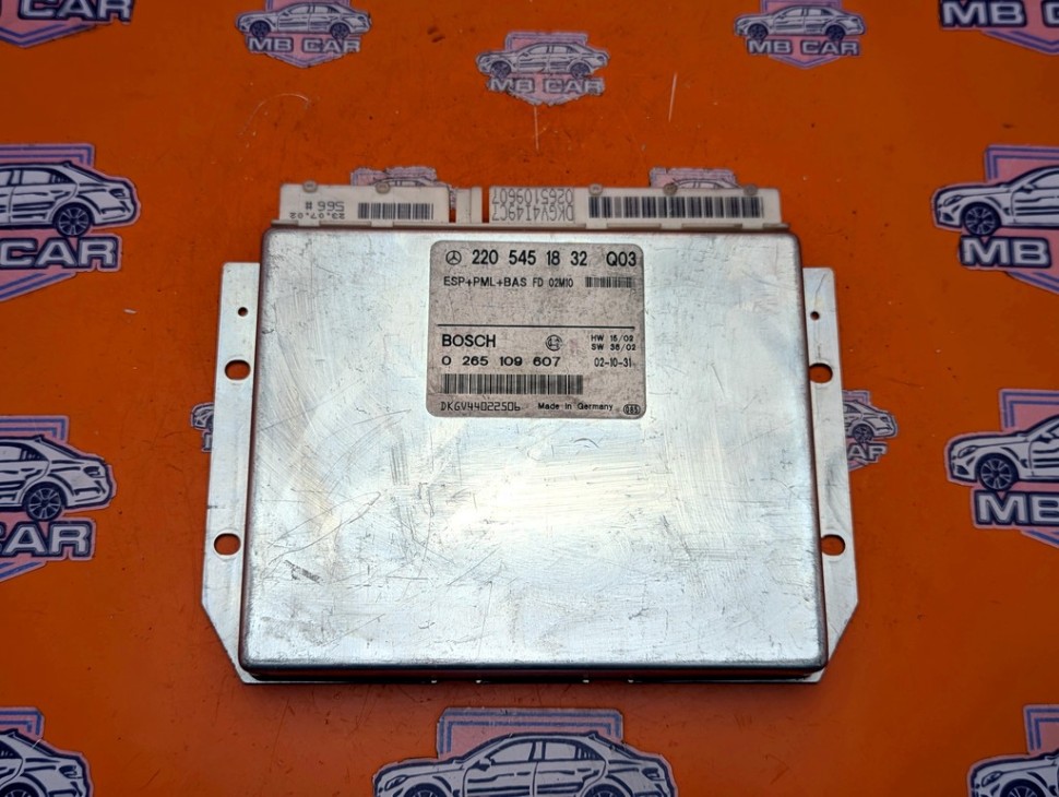 Блок ESP+PML MERCEDES-BENZ S-класс W220 (1998 - 2005) фото 1 — Разборка Мерседес