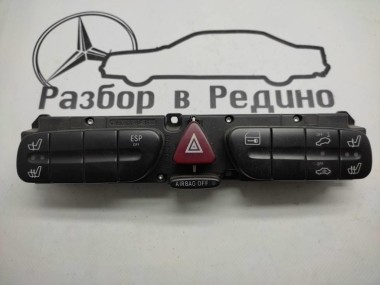 Блок кнопок MERCEDES-BENZ C-класс W203/S203/CL203 (2000 - 2004) — Разборка Мерседес