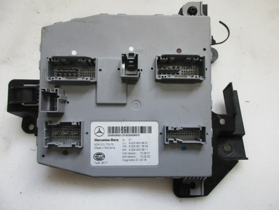 Блок SAM передний MERCEDES-BENZ C-класс W205/S205/C205/A205 (2014 - 2018) фото 1 — Разборка Мерседес