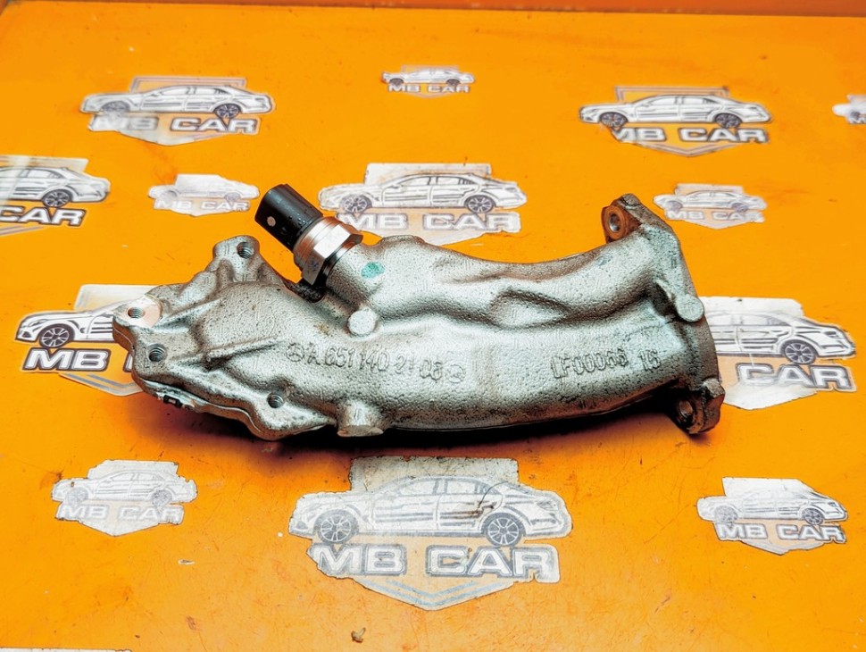 Трубка клапана ЕГР MERCEDES-BENZ C-класс W204/S204 (2006 - 2011) фото 1 &mdash; Разборка Мерседес