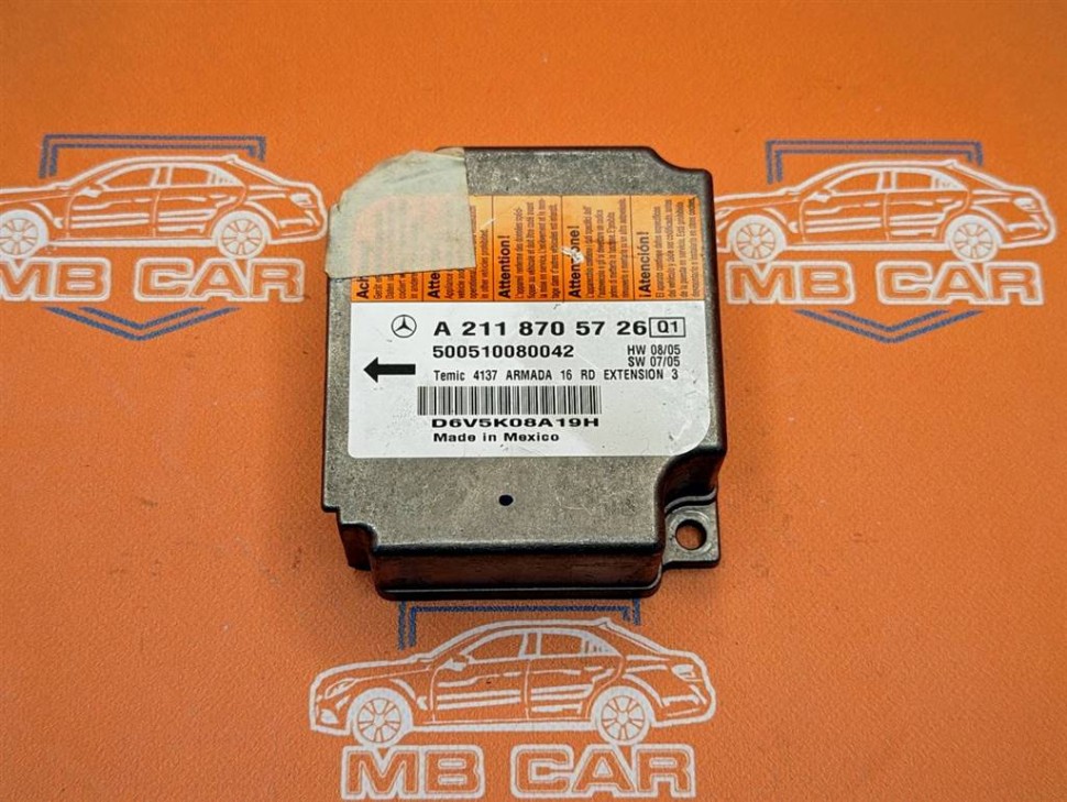 Блок AIRBAG MERCEDES-BENZ E-class w211 фото 1 — Разборка Мерседес