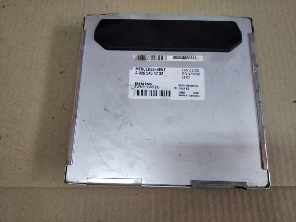 Блок управления двигателем MERCEDES-BENZ C-класс W203/S203/CL203 (2000 - 2004) фото 1 — Разборка Мерседес