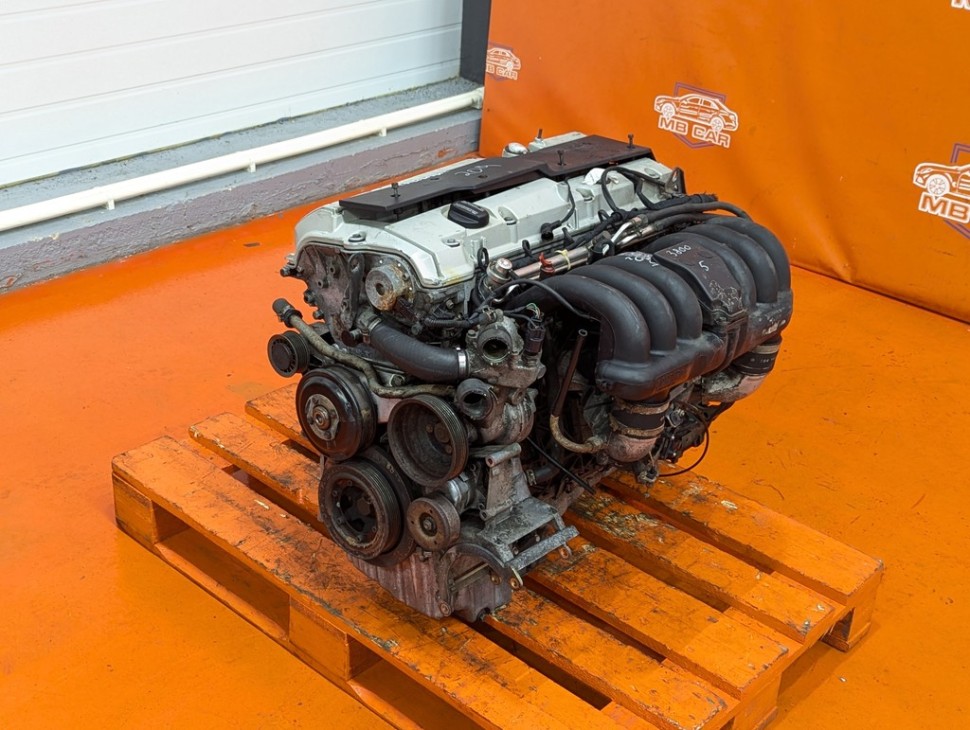 Двигатель бензиновый MERCEDES-BENZ E-класс W210/S210 (1995 - 1999) фото 1 — Разборка Мерседес