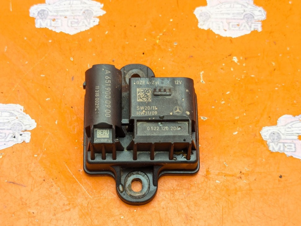 Реле свечей накала MERCEDES-BENZ C-класс W204/S204/С204 рестайлинг (2011 - 2015) фото 1 &mdash; Разборка Мерседес