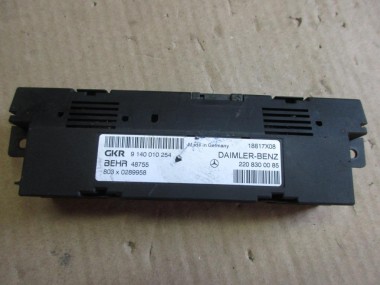 Блок климата MERCEDES-BENZ S-класс W220 (1998 - 2005) — Разборка Мерседес