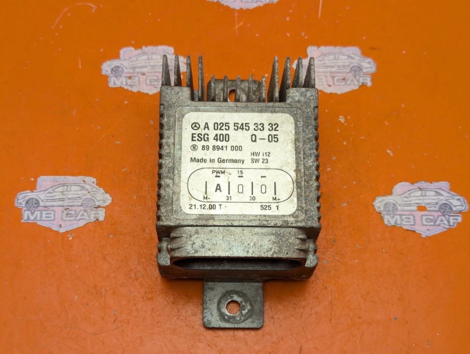 Блок вентилятора MERCEDES-BENZ CLK-класс C208/A208 (1997 - 2000) фото 1 &mdash; Разборка Мерседес