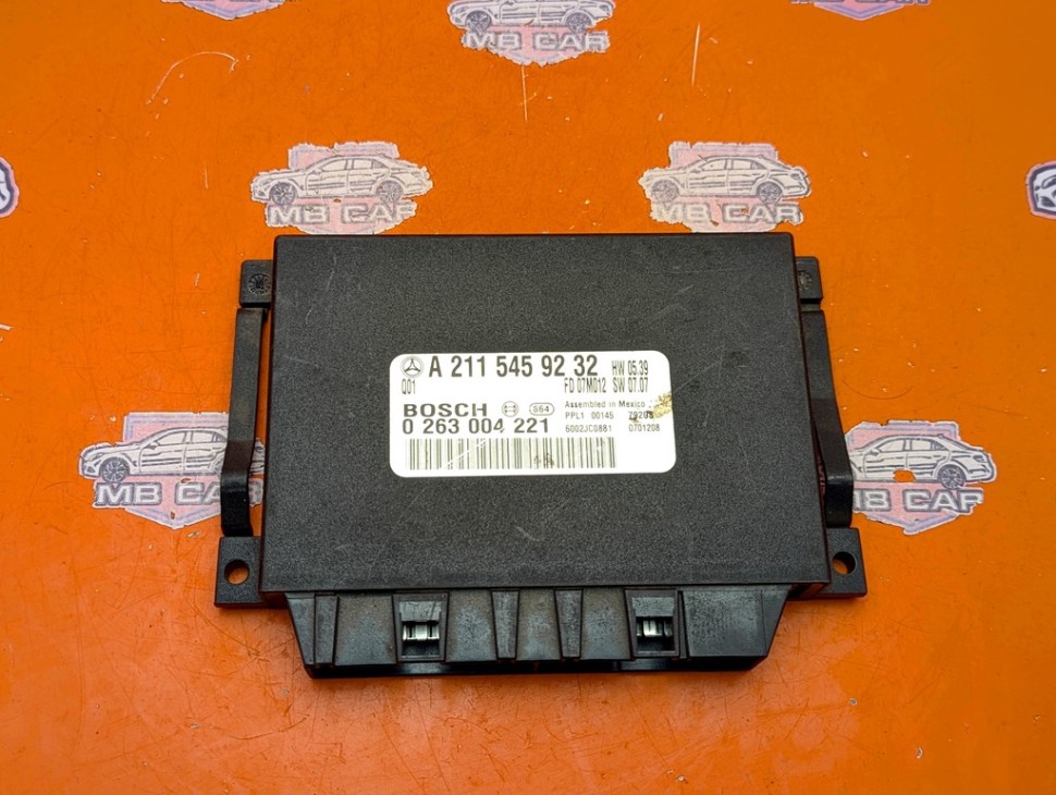 Блок парктроников MERCEDES-BENZ E-класс W211/S211 рестайлинг (2006 - 2009) фото 1 — Разборка Мерседес