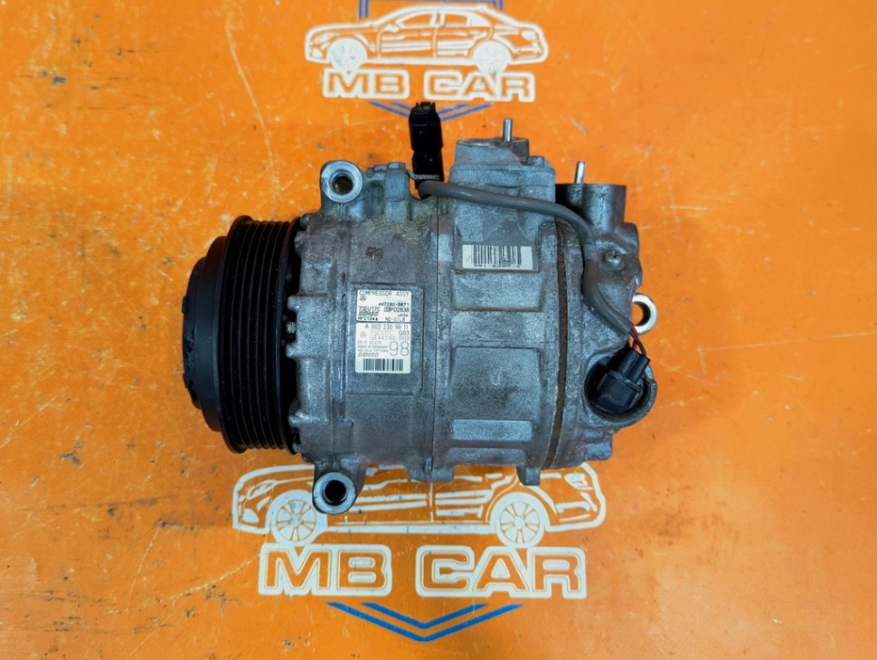 Компрессор кондиционера MERCEDES-BENZ M-класс AMG W166 (2011 - 2015) фото 1 — Разборка Мерседес