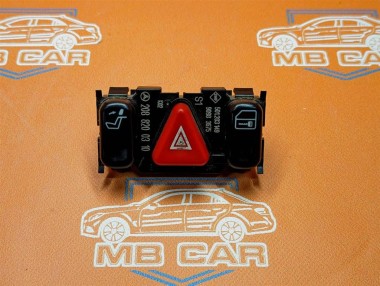 Кнопка аварийной сигнализации MERCEDES-BENZ E-класс W210/S210 (1995 - 1999) — Разборка Мерседес