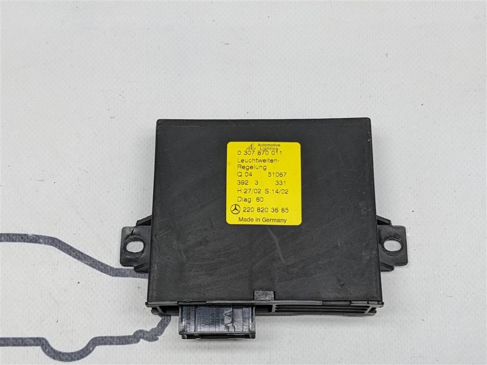 Блок корректора фар MERCEDES-BENZ S-класс W220 рестайлинг (2002 - 2005) фото 1 — Разборка Мерседес