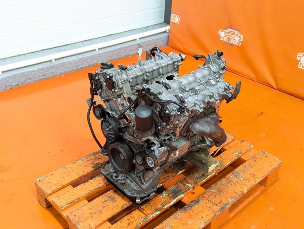 Двигатель бензиновый MERCEDES-BENZ S-класс W222/C217/A217 (2013 - 2017) фото 1 — Разборка Мерседес