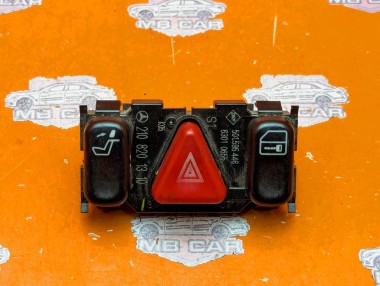 Кнопка аварийной сигнализации MERCEDES-BENZ E-класс W210/S210 (1995 - 1999) — Разборка Мерседес
