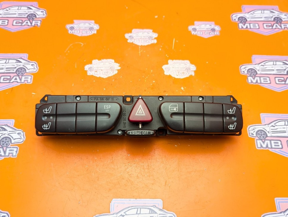 Блок кнопок MERCEDES-BENZ C-класс W203/S203/CL203 (2000 - 2004) фото 1 &mdash; Разборка Мерседес