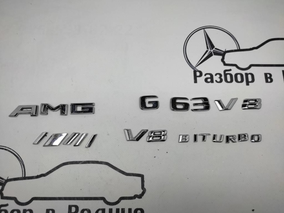 Эмблема ( шильдик ) MERCEDES-BENZ G-class w463 фото 1 — Разборка Мерседес