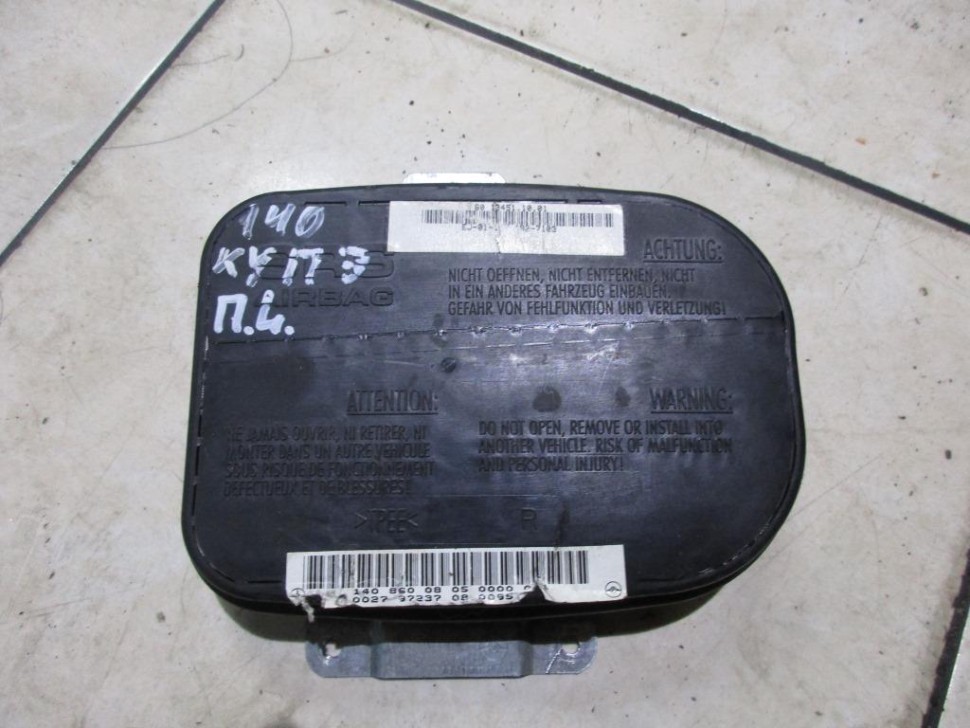 Подушка безопасности дверная MERCEDES-BENZ CL-класс C140 (1992 - 2000) фото 1 — Разборка Мерседес