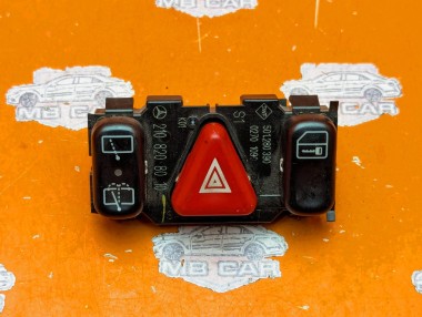 Кнопка аварийной сигнализации MERCEDES-BENZ E-класс W210/S210 рестайлинг (1999 - 2003) — Разборка Мерседес