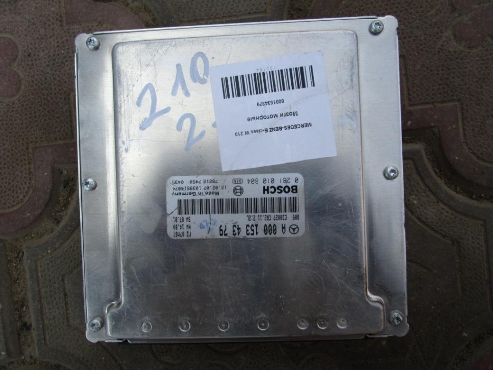 Блок управления двигателем MERCEDES-BENZ E-класс W210/S210 рестайлинг (1999 - 2003) фото 1 — Разборка Мерседес