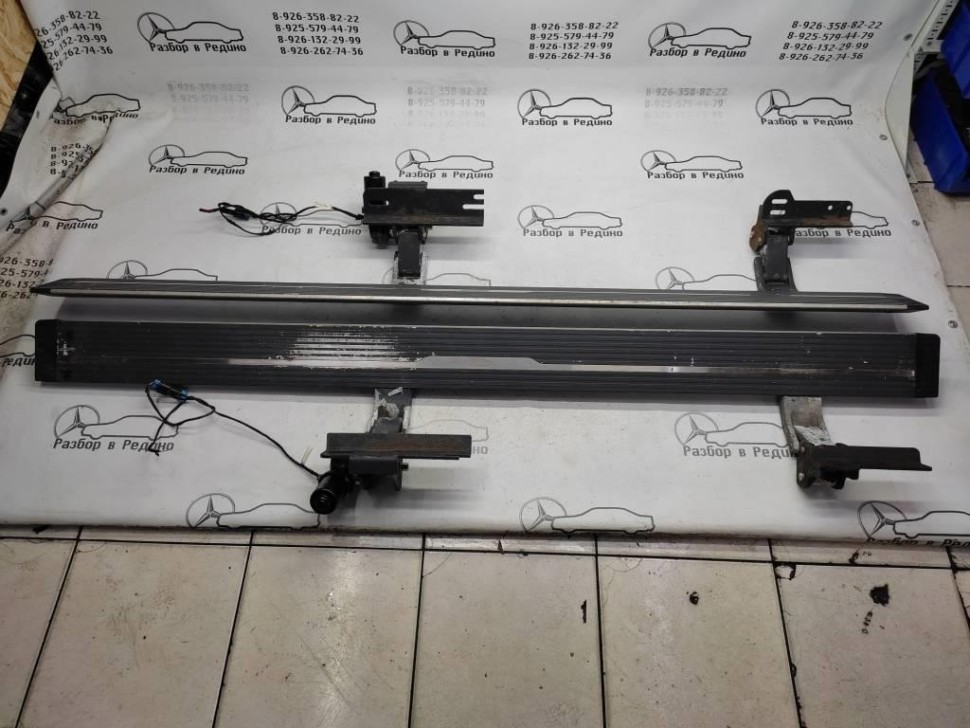 Комплект порогов подножек MERCEDES-BENZ X-класс I (2017 - 2020) фото 1 — Разборка Мерседес