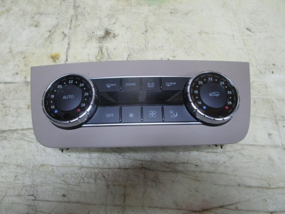 Панель управления климатом MERCEDES-BENZ M-класс W166 (2011 - 2015) фото 1 — Разборка Мерседес