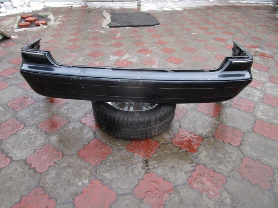 Бампер задний MERCEDES-BENZ C-класс W203/S203/CL203 (2000 - 2004) фото 1 — Разборка Мерседес