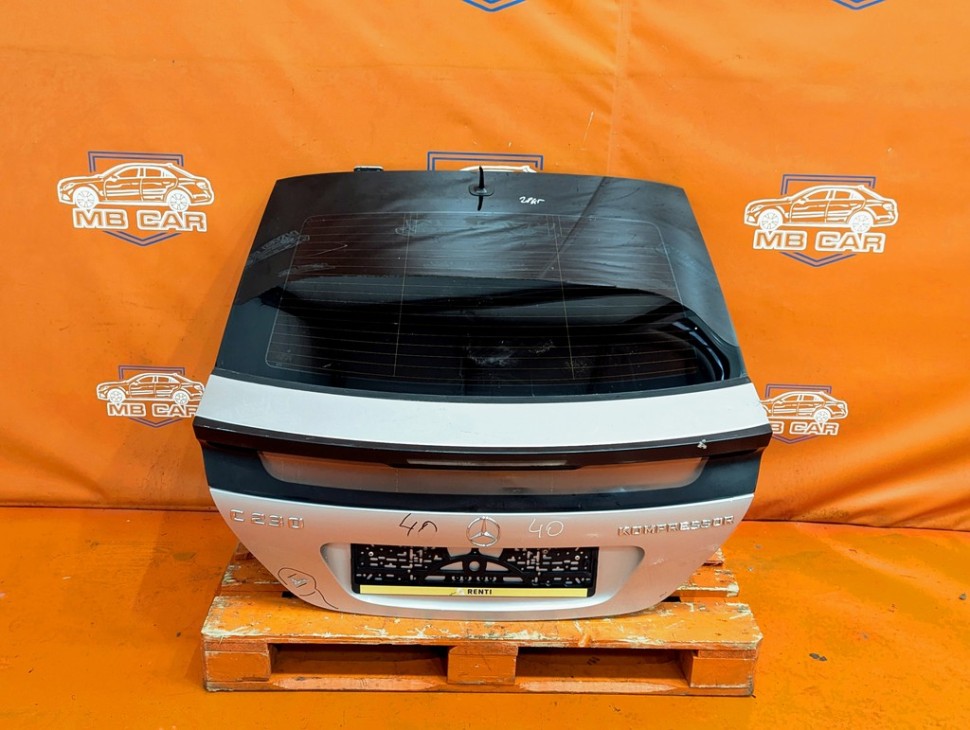Крышка багажника MERCEDES-BENZ C-класс W203/S203/CL203 (2000 - 2004) фото 1 — Разборка Мерседес