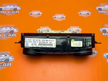 Панель управления климатом MERCEDES-BENZ M-класс W164 (2005 - 2008) — Разборка Мерседес
