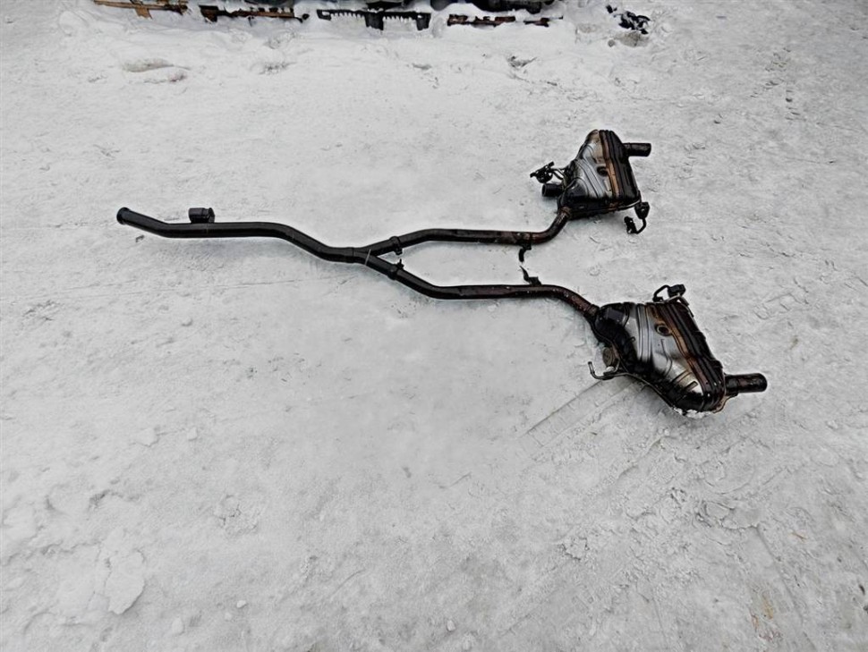 Глушитель MERCEDES-BENZ M-класс W164 (2005 - 2008) фото 1 — Разборка Мерседес