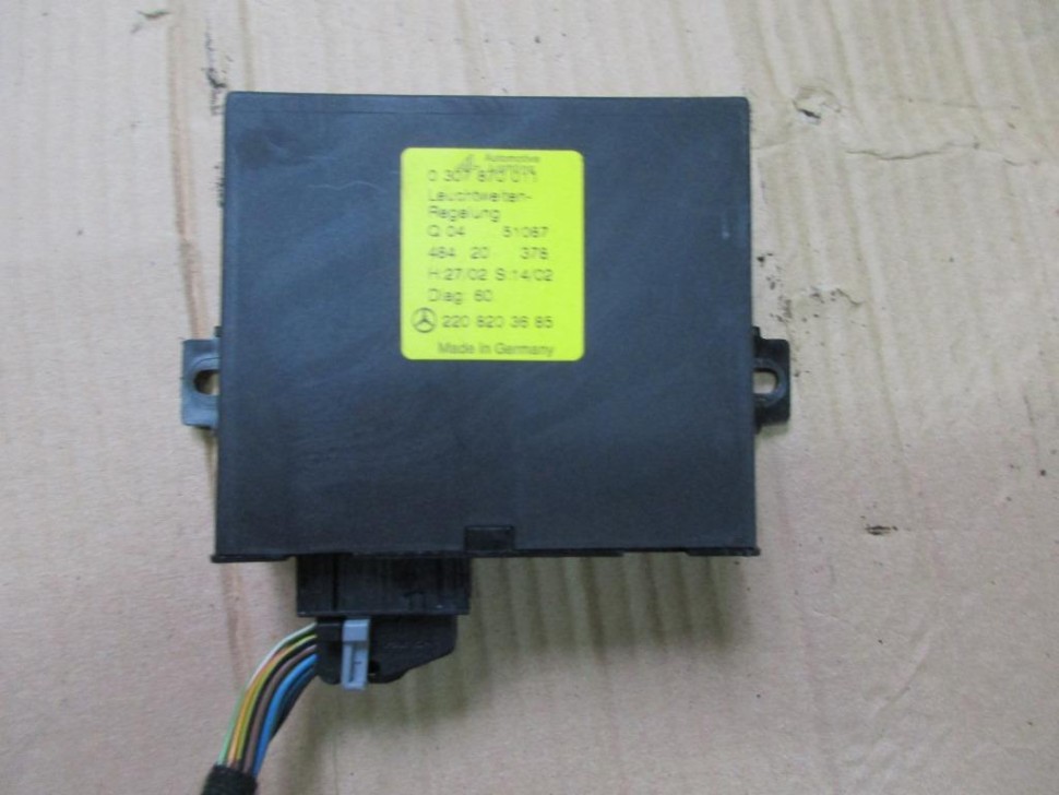 Блок корректора фар MERCEDES-BENZ S-класс W220 рестайлинг (2002 - 2005) фото 1 &mdash; Разборка Мерседес
