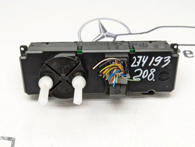Панель управления климатом MERCEDES-BENZ CLK-класс C208/A208 рестайлинг (1999 - 2003) — Разборка Мерседес
