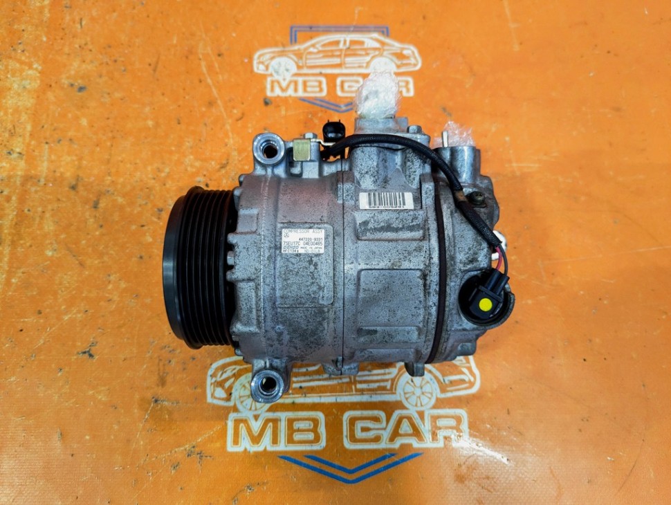 Компрессор кондиционера MERCEDES-BENZ E-класс W211/S211 (2002 - 2006) фото 1 — Разборка Мерседес