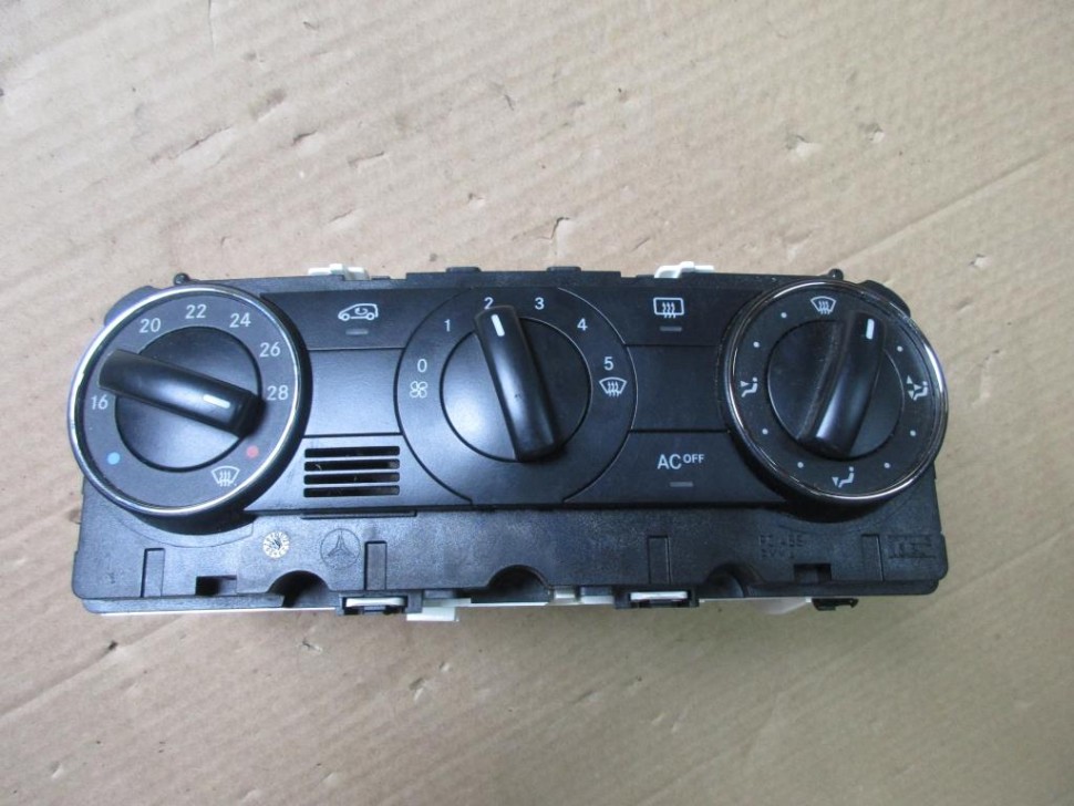 Панель управления климатом MERCEDES-BENZ B-класс W245 (2005 - 2009) фото 1 — Разборка Мерседес