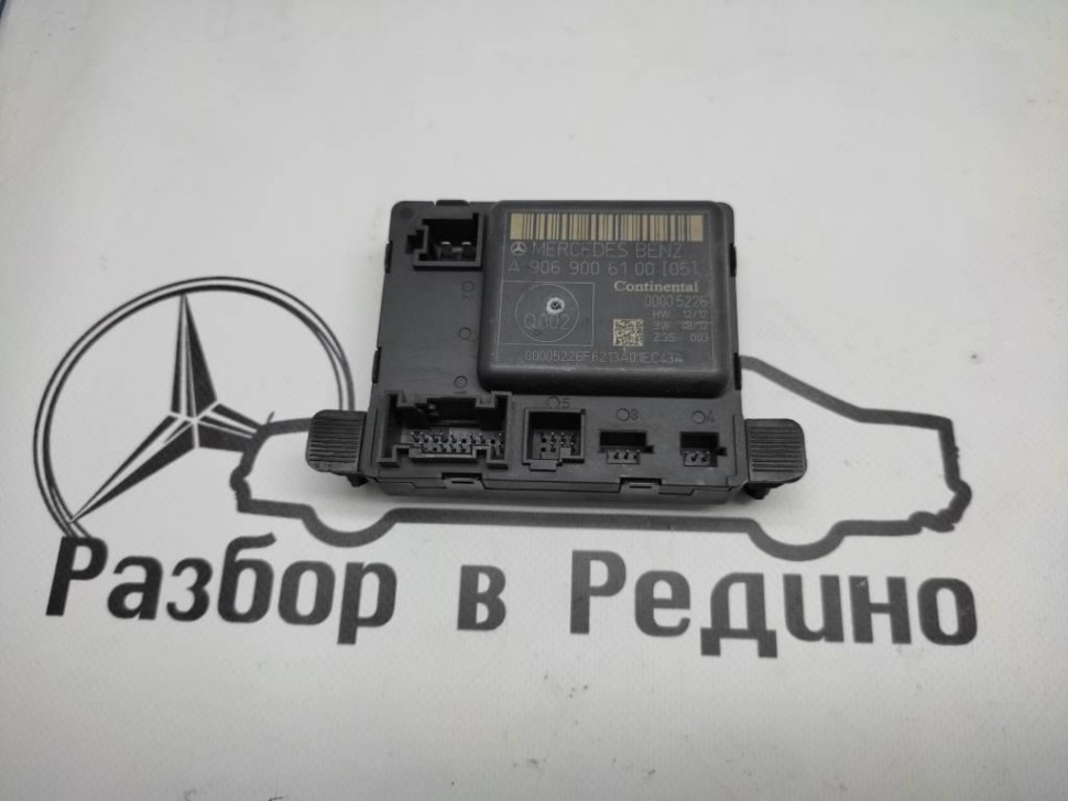 Блок двери MERCEDES-BENZ Sprinter w906 фото 1 — Разборка Мерседес