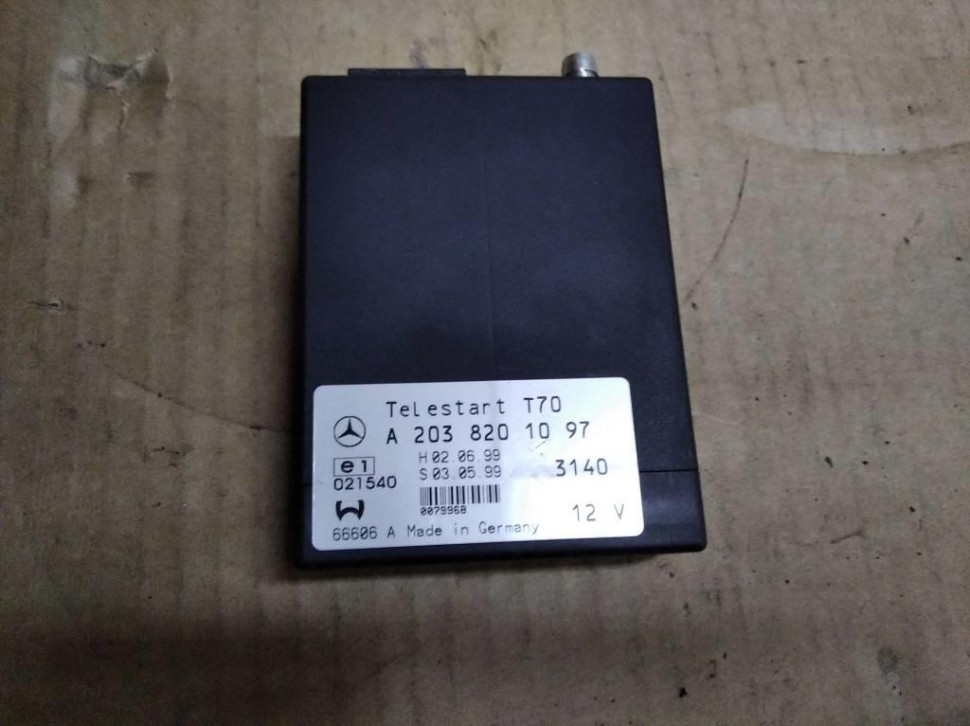 Блок Вебасто MERCEDES-BENZ S-класс W220 (1998 - 2005) фото 1 — Разборка Мерседес