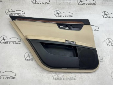 Карта двери задняя левая MERCEDES-BENZ S-класс W221 (2005 - 2009) — Разборка Мерседес