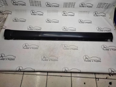 Порог пластиковый левый MERCEDES-BENZ M-класс W163 рестайлинг (2001 - 2005) — Разборка Мерседес