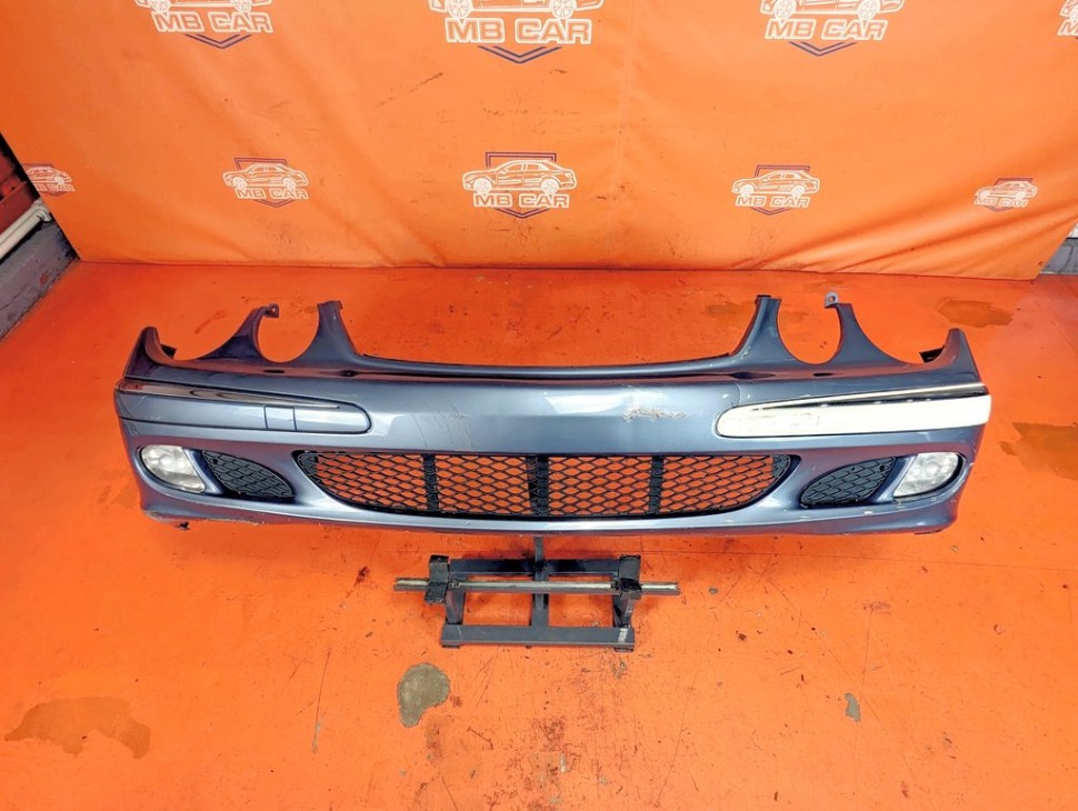 Бампер передний MERCEDES-BENZ E-класс W211/S211 (2002 - 2006) фото 1 &mdash; Разборка Мерседес