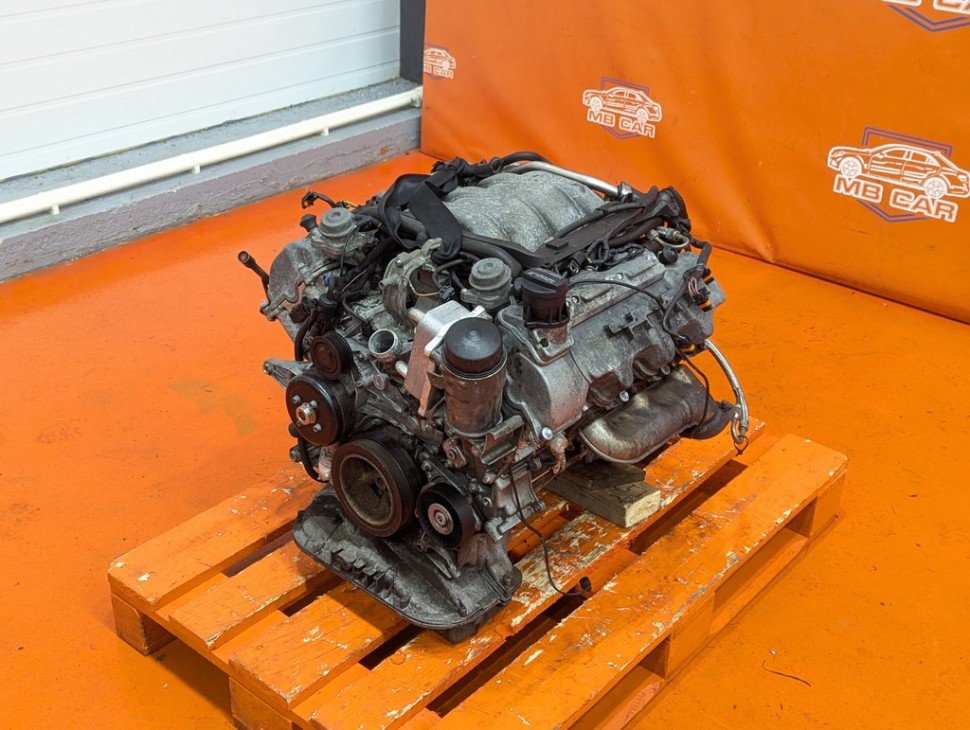 Двигатель бензиновый MERCEDES-BENZ S-класс W220 (1998 - 2005) фото 1 — Разборка Мерседес