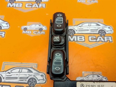 Блок кнопок стеклоподъемников MERCEDES-BENZ E-класс W210/S210 рестайлинг (1999 - 2003) — Разборка Мерседес