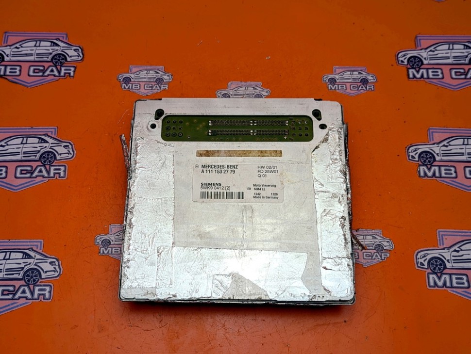 Блок управления двигателем MERCEDES-BENZ C-класс W203/S203/CL203 (2000 - 2004) фото 1 — Разборка Мерседес