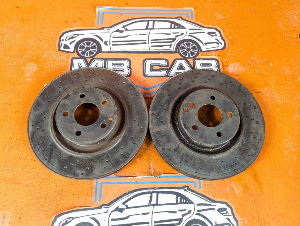 Диски тормозные перед MERCEDES-BENZ S-класс W221 рестайлинг (2009 - 2013) фото 1 &mdash; Разборка Мерседес