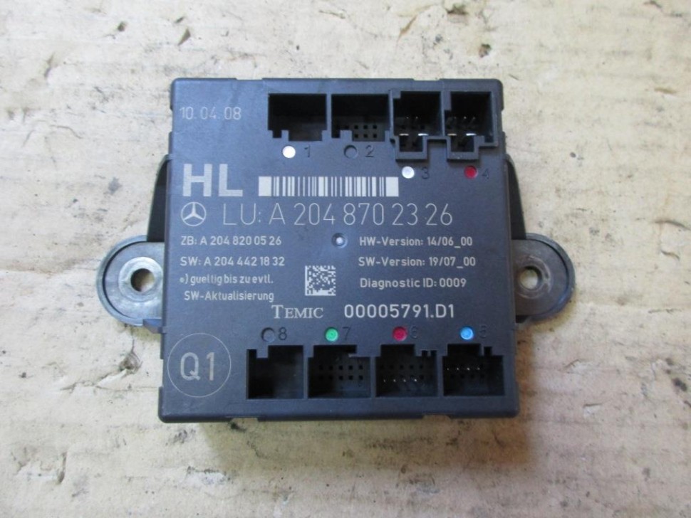 Блок двери MERCEDES-BENZ C-класс W204/S204 (2006 - 2011) фото 1 — Разборка Мерседес