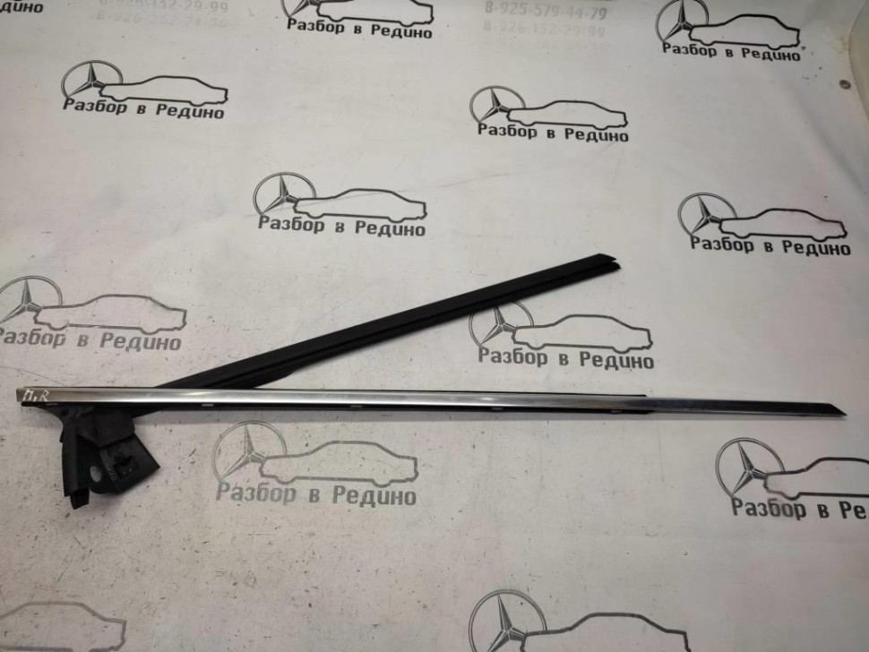 Молдинг стекла двери MERCEDES-BENZ CLS-класс C219 (2004 - 2008) фото 1 — Разборка Мерседес