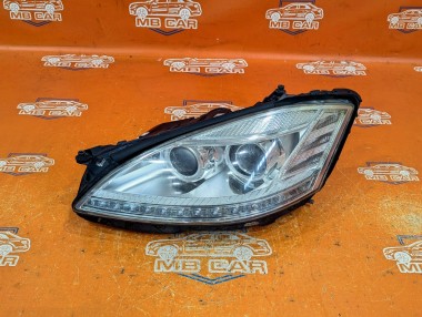 Фара левая MERCEDES-BENZ S-класс W221 рестайлинг (2009 - 2013) — Разборка Мерседес