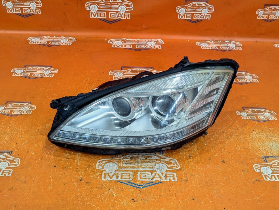 Фара левая MERCEDES-BENZ S-класс W221 рестайлинг (2009 - 2013) фото 1 — Разборка Мерседес