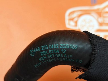 Патрубок ОЖ MERCEDES-BENZ E-класс W211/S211 (2002 - 2006) — Разборка Мерседес