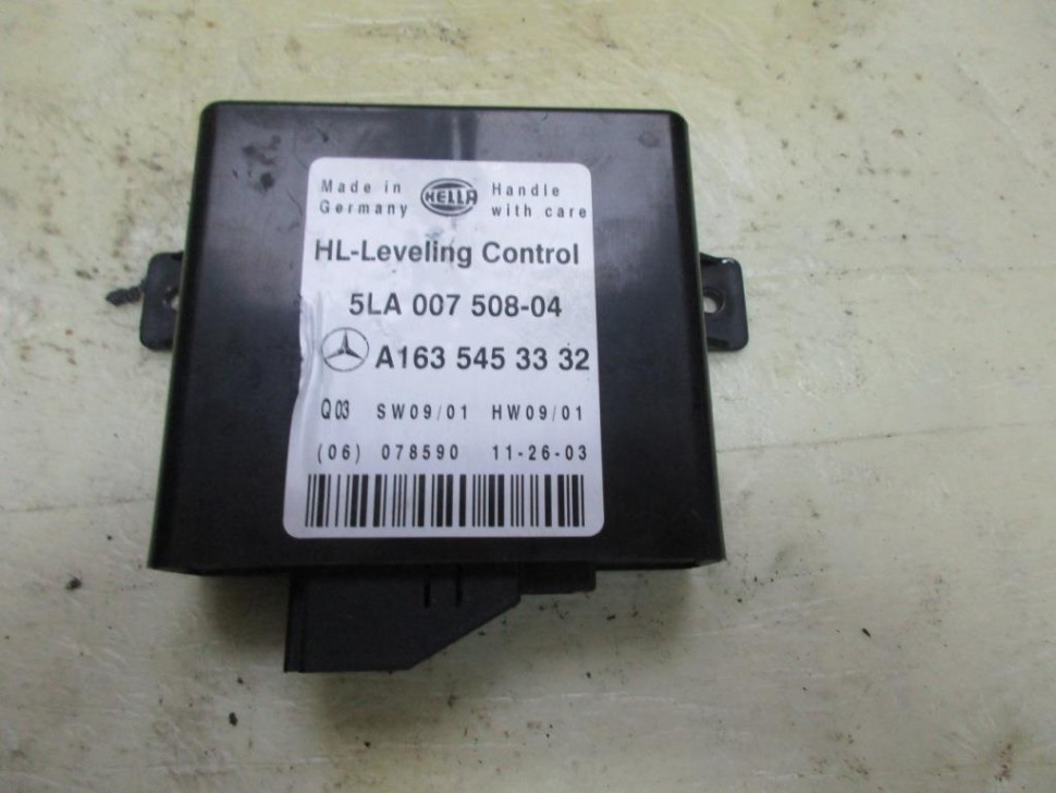 Блок корректора фар MERCEDES-BENZ M-класс W163 рестайлинг (2001 - 2005) фото 1 — Разборка Мерседес