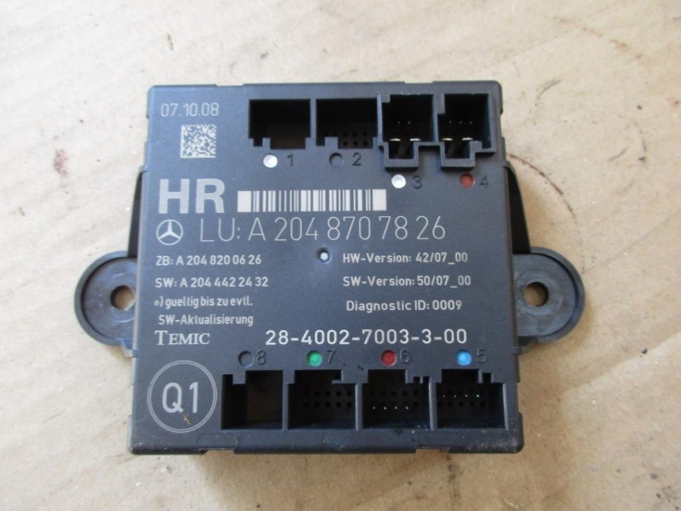 Блок двери MERCEDES-BENZ C-класс W204/S204 (2006 - 2011) фото 1 — Разборка Мерседес